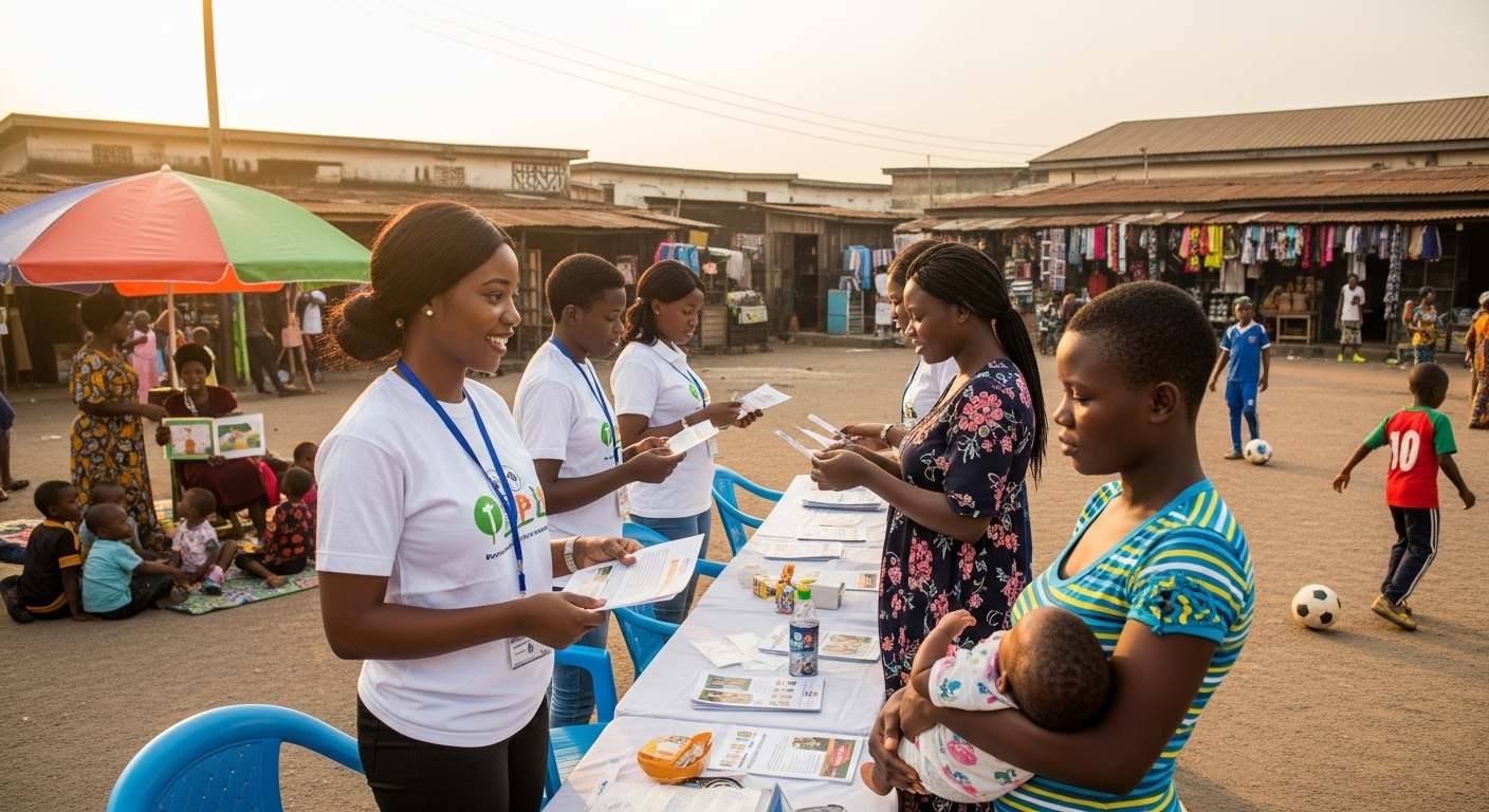 Community outreach and child care support